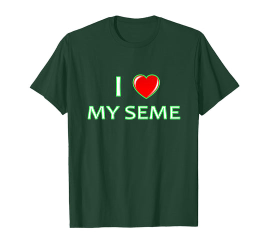I My love my Seme grea for Gay Yaoi Anime T-Shirt