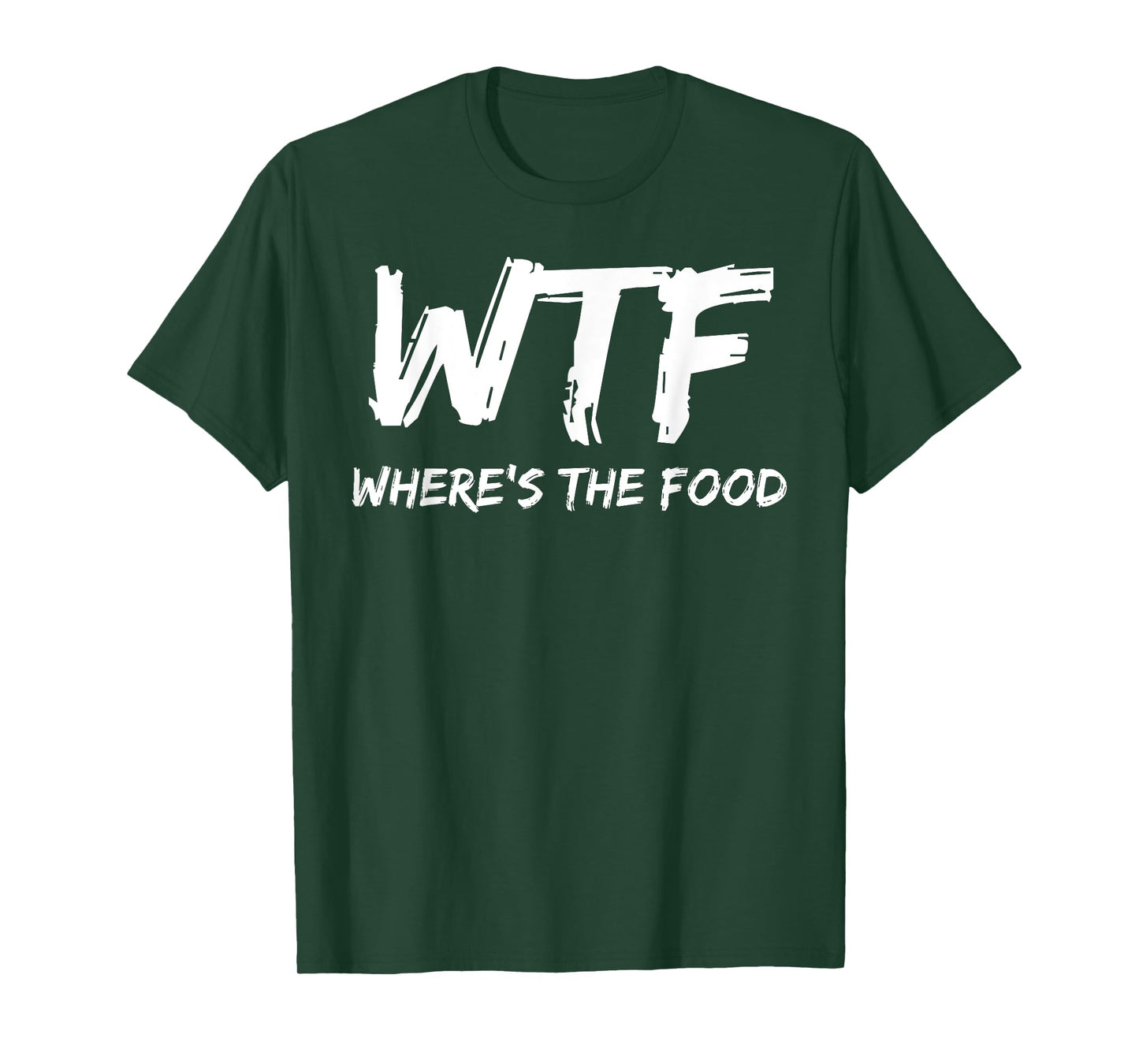 Funny WTF Where's The Food Foodie T-Shirt