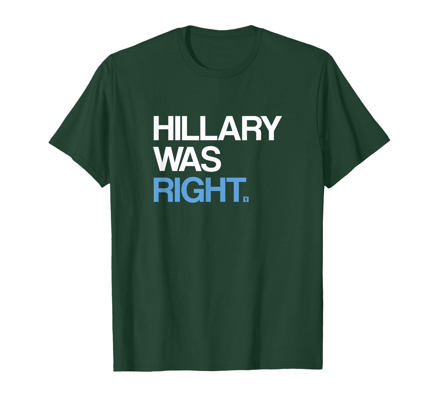 Hillary Was Right | Liberal Democrat T-Shirt