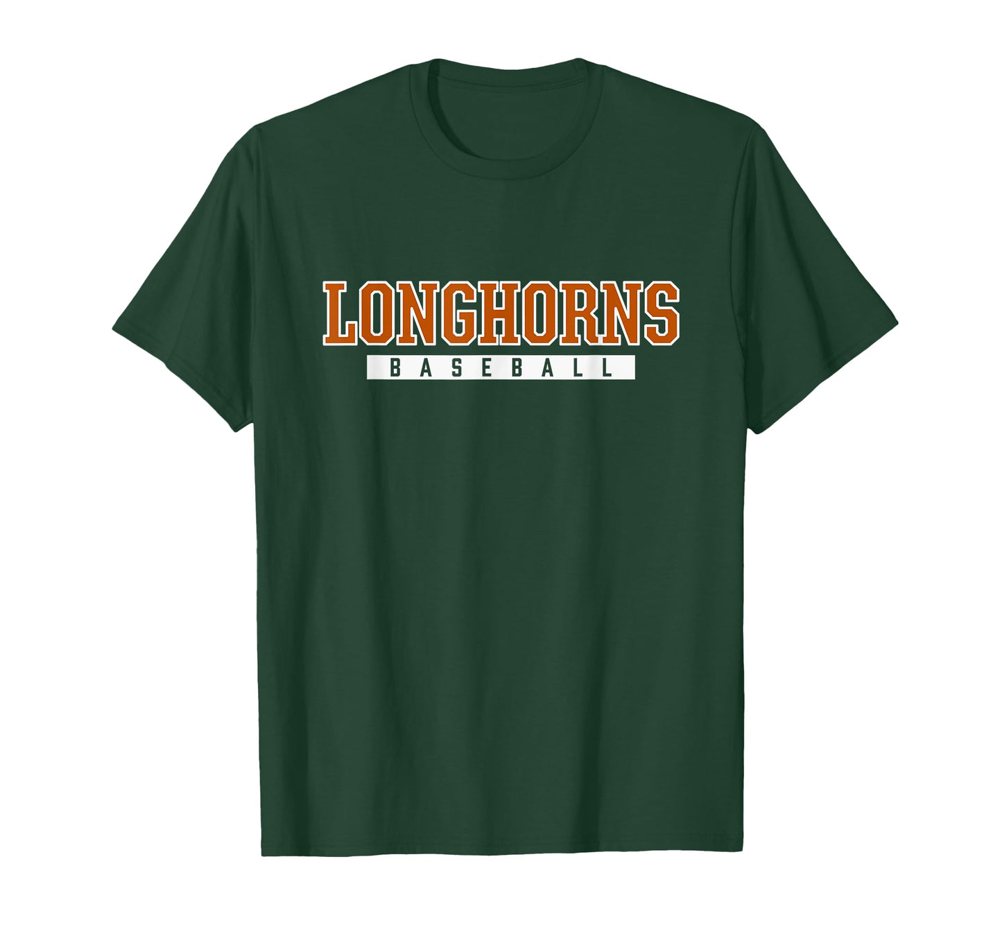 United Longhorns Baseball T-Shirt