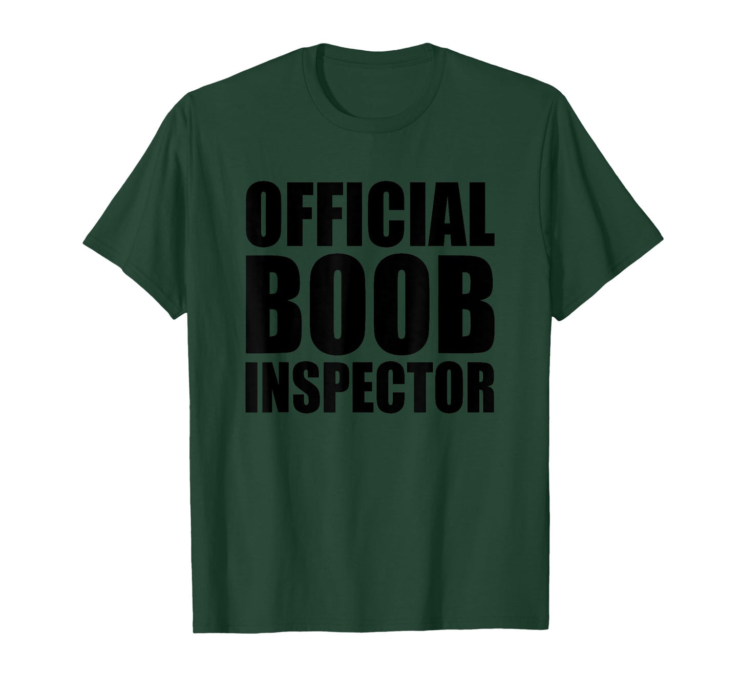 Official Boob Inspector Last Minute Halloween Costume Party T-Shirt