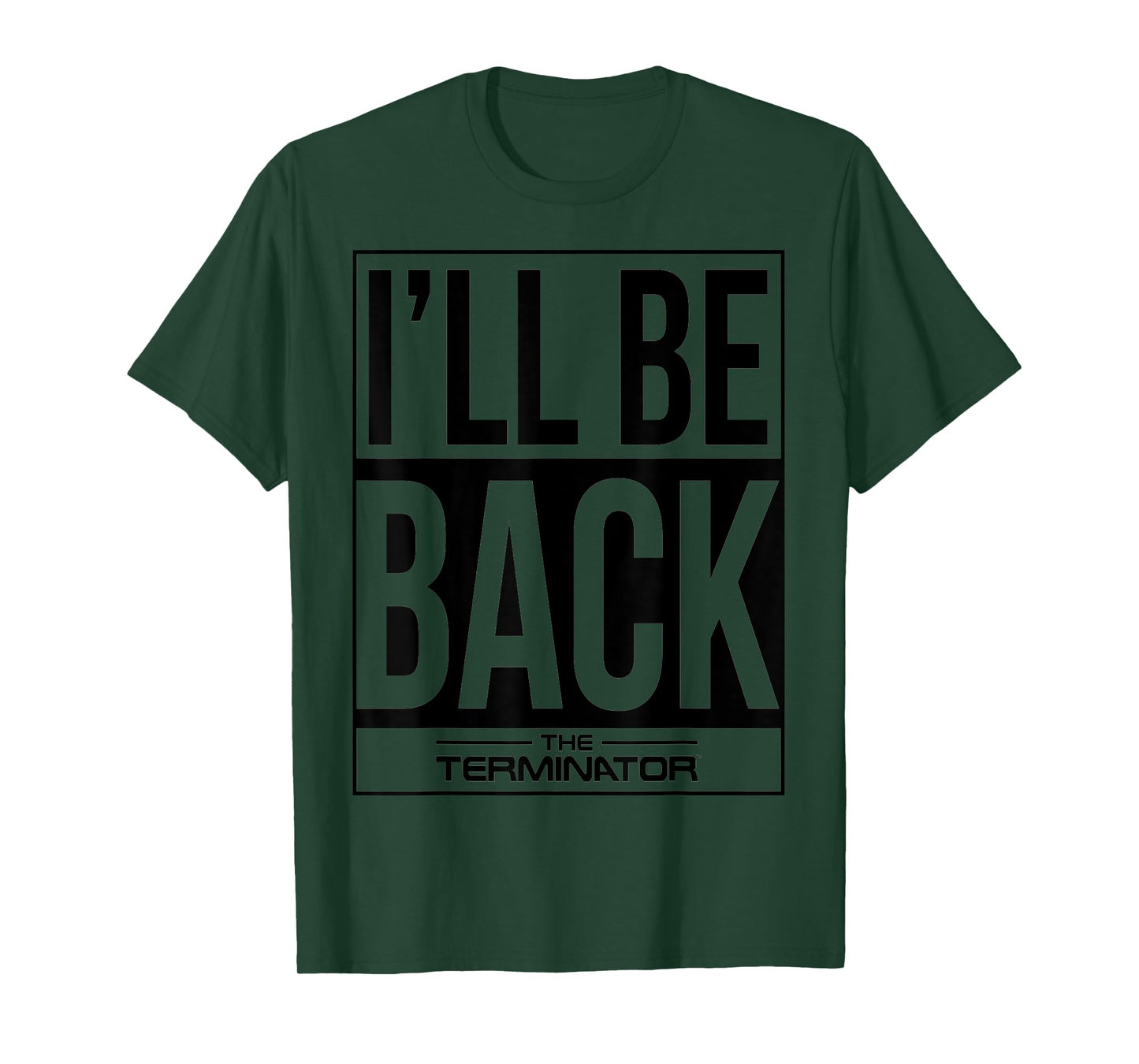 The Terminator I'll Be Back Iconic Comeback Sci-Fi Gamer T-Shirt