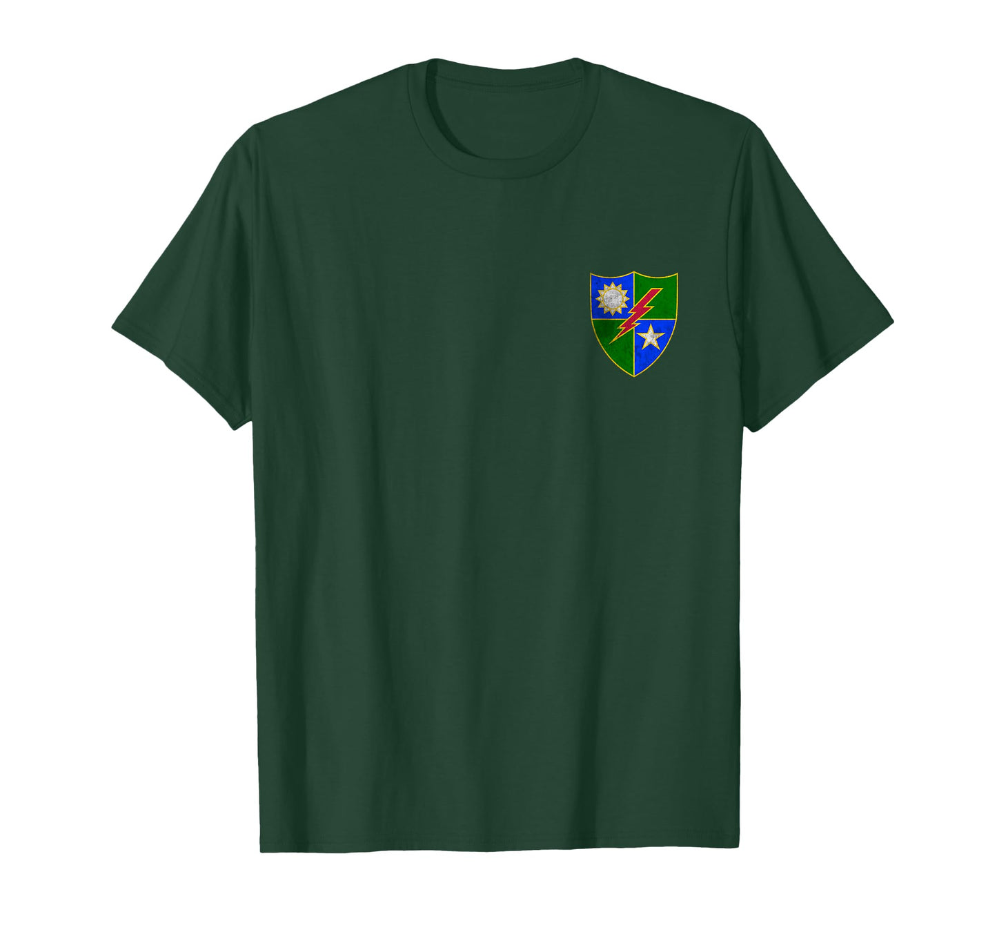 75th Ranger Regiment DUI Distressed Logo Airborne Rangers T-Shirt