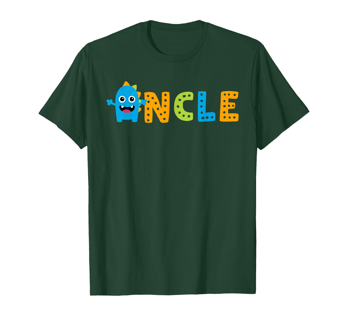 Uncle of the Birthday Monster 1st Birthday Family T-Shirt