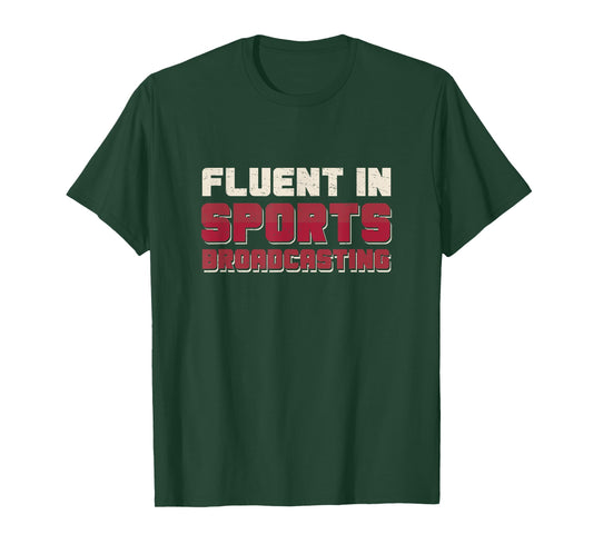 Awesome Sports Broadcasting Sportscasters Sports Broadcaster T-Shirt