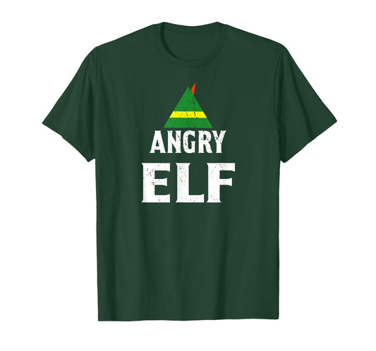 He's an Angry Elf T shirt Elf shirts T-Shirt