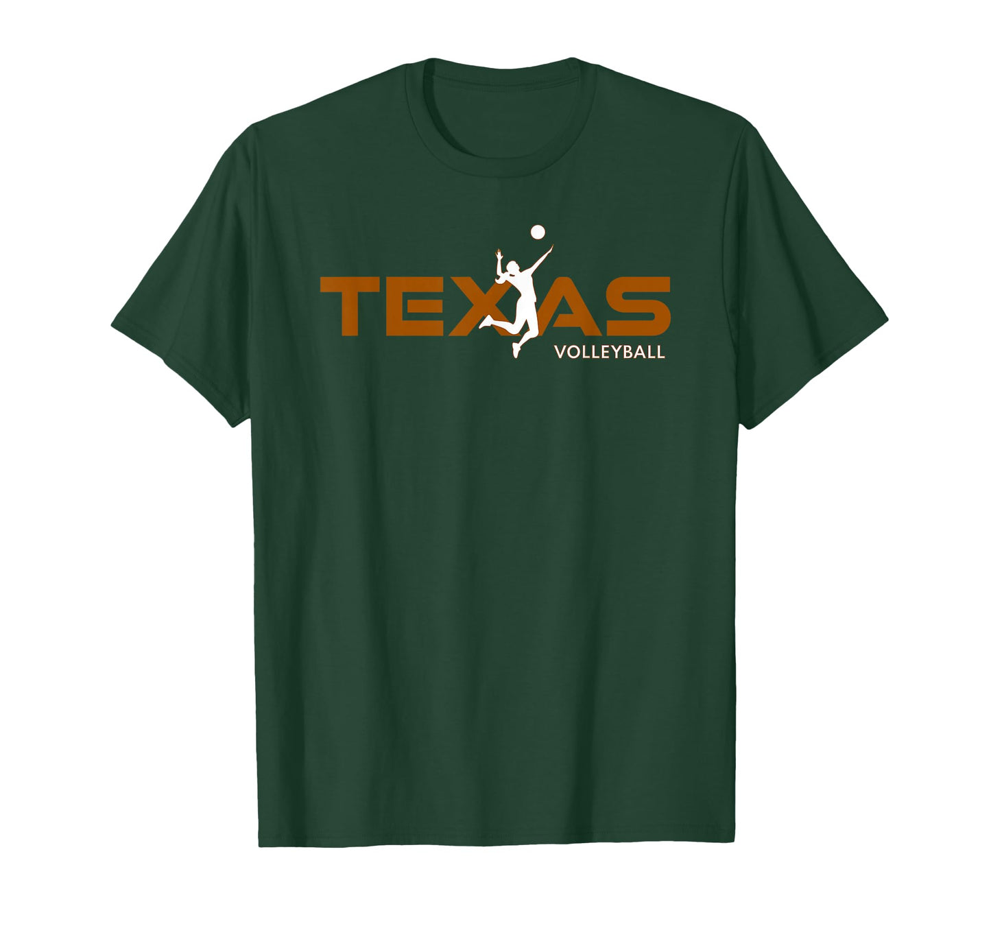 Womens Sport Fan Tex The Lone Star State of Texas Volleyball T-Shirt