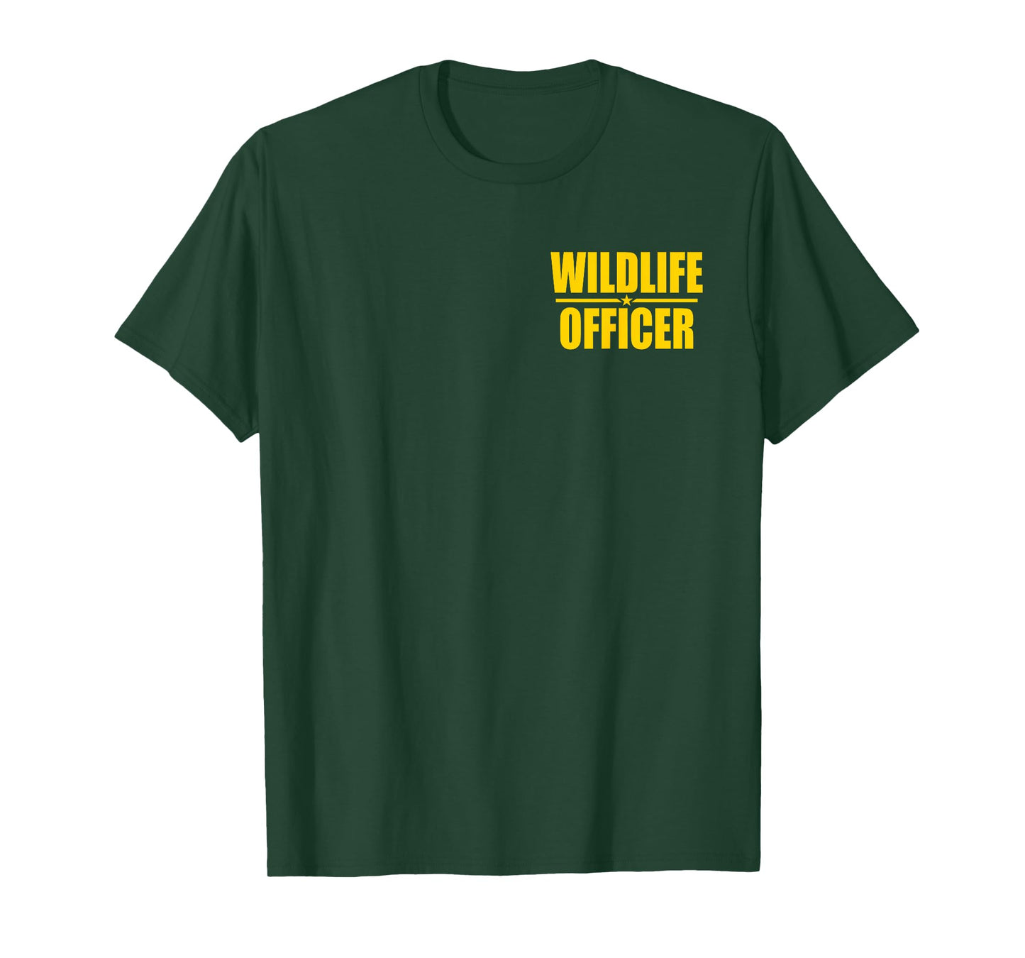 WILDLIFE OFFICER GAME WARDEN PARK RANGER UNIFORM COSTUME TEE T-Shirt