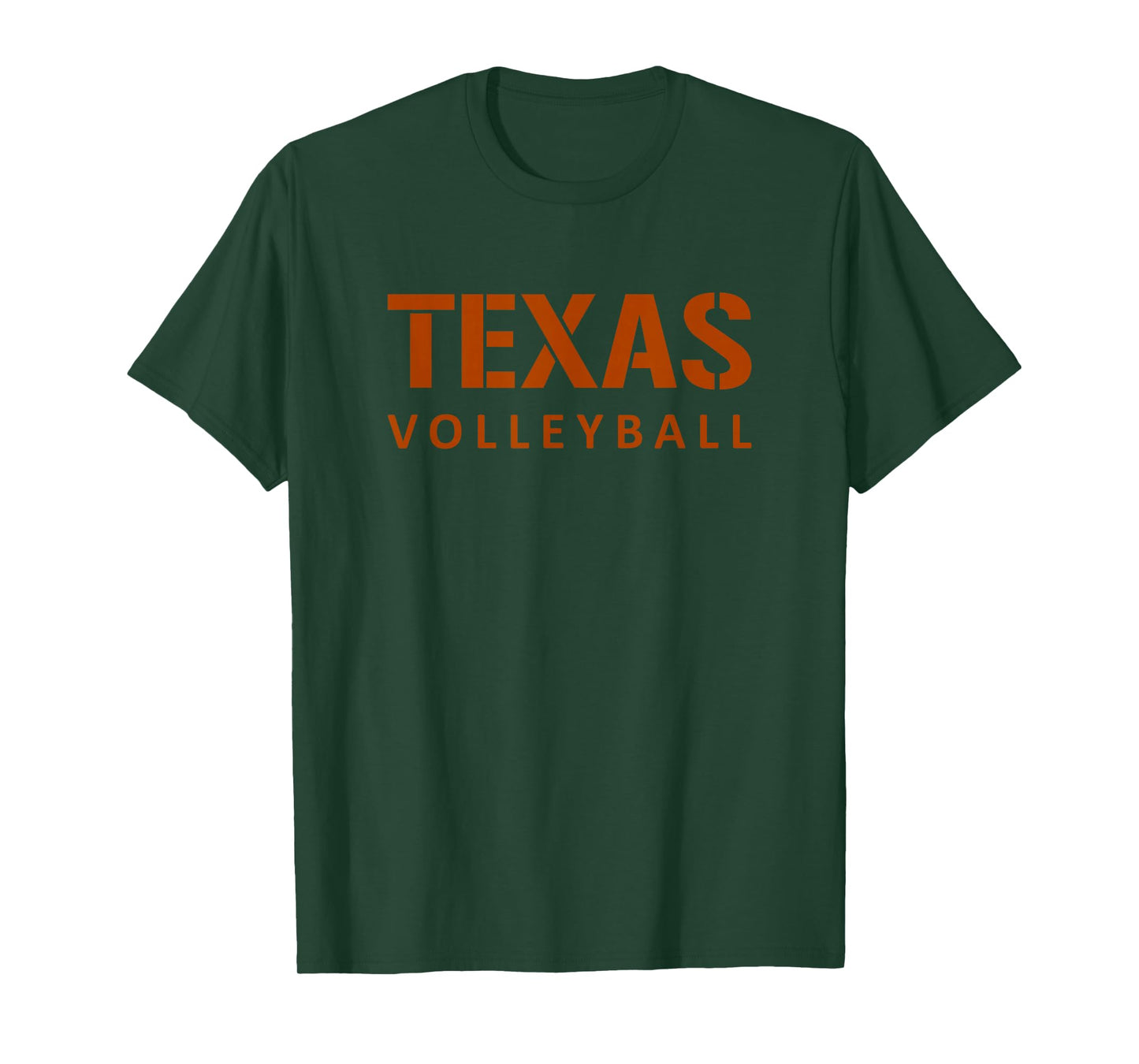 Texas Volleyball Block Style T-Shirt