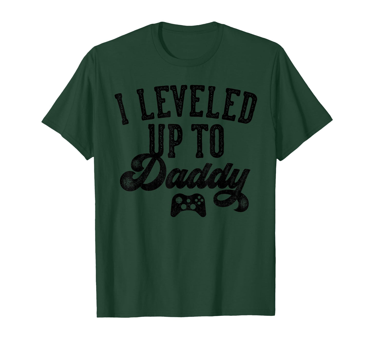 I Leveled Up To Daddy Gifts Father To Be New Dad T-Shirt