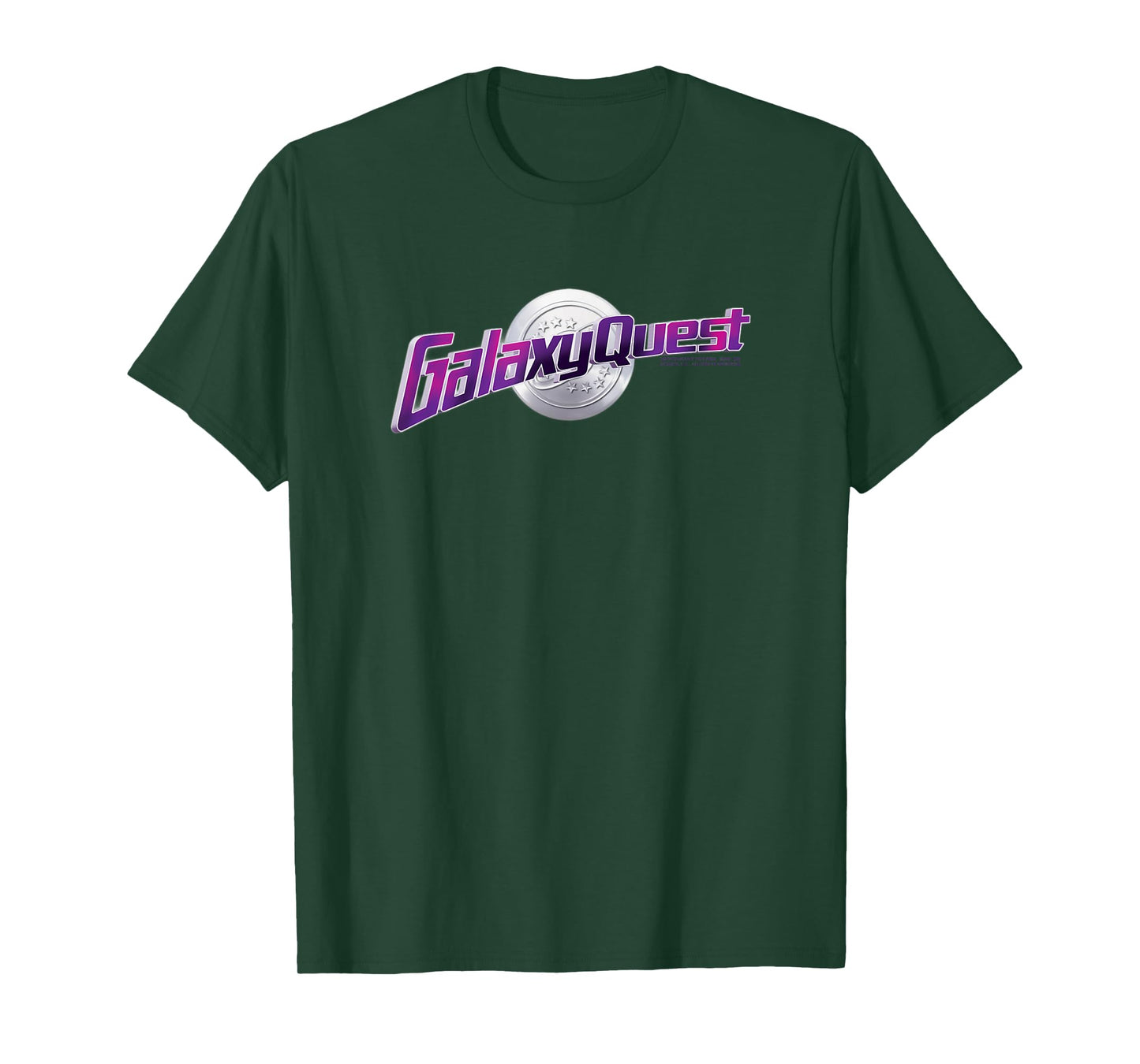 Galaxy Quest Chrome Logo T-Shirt