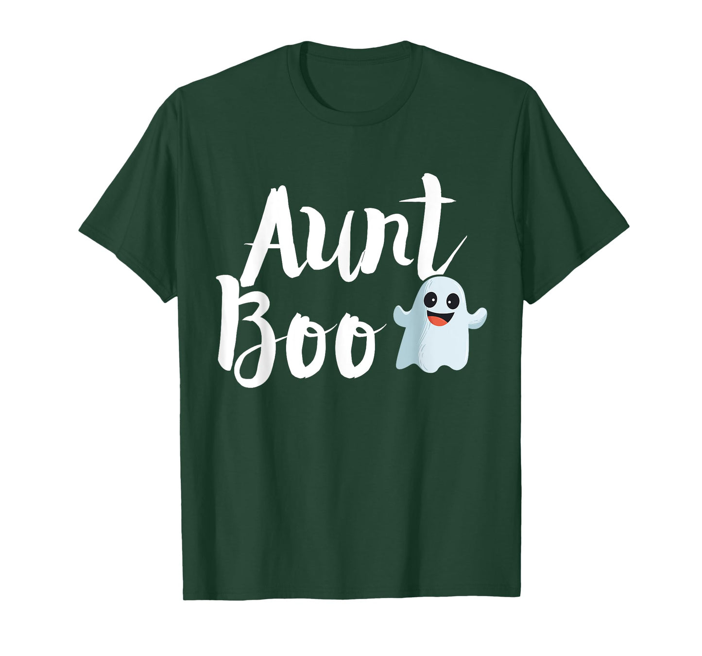 Aunt Boo Halloween Family Matching Ghost Auntie Shirt T-Shirt