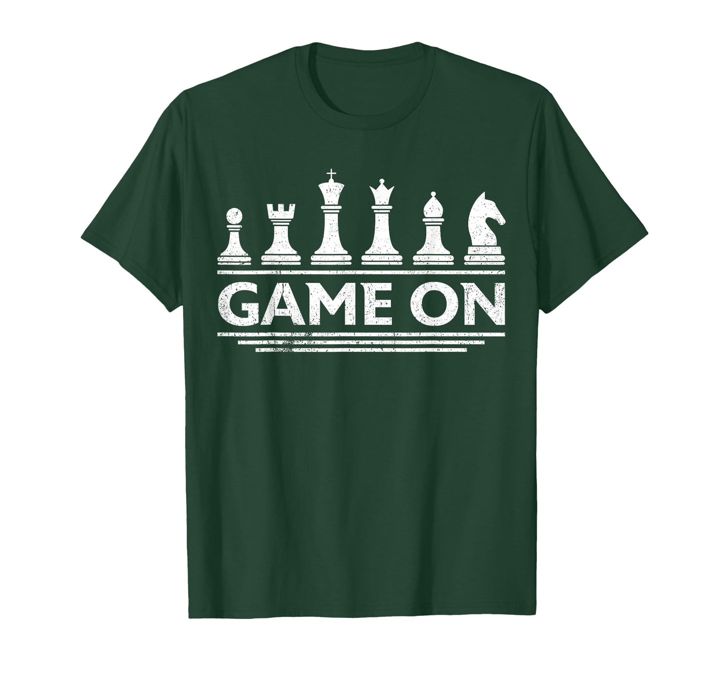 Game On Chess Pieces Funny Board Game Themed Gift Men Kids T-Shirt