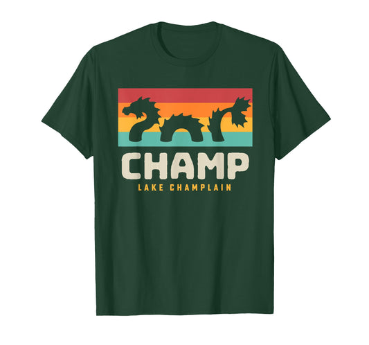 Champ Lake Champlain Monster American Folklore T-Shirt