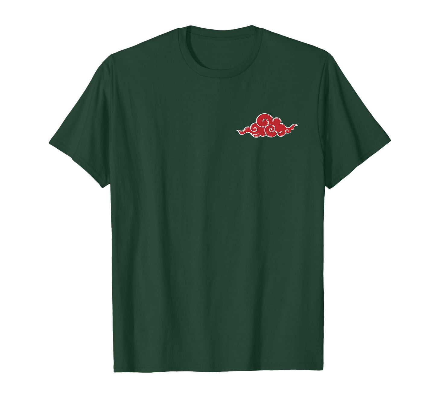 Red Japanese Cloud -Anime Style Manga Lover Aesthetic T-Shirt