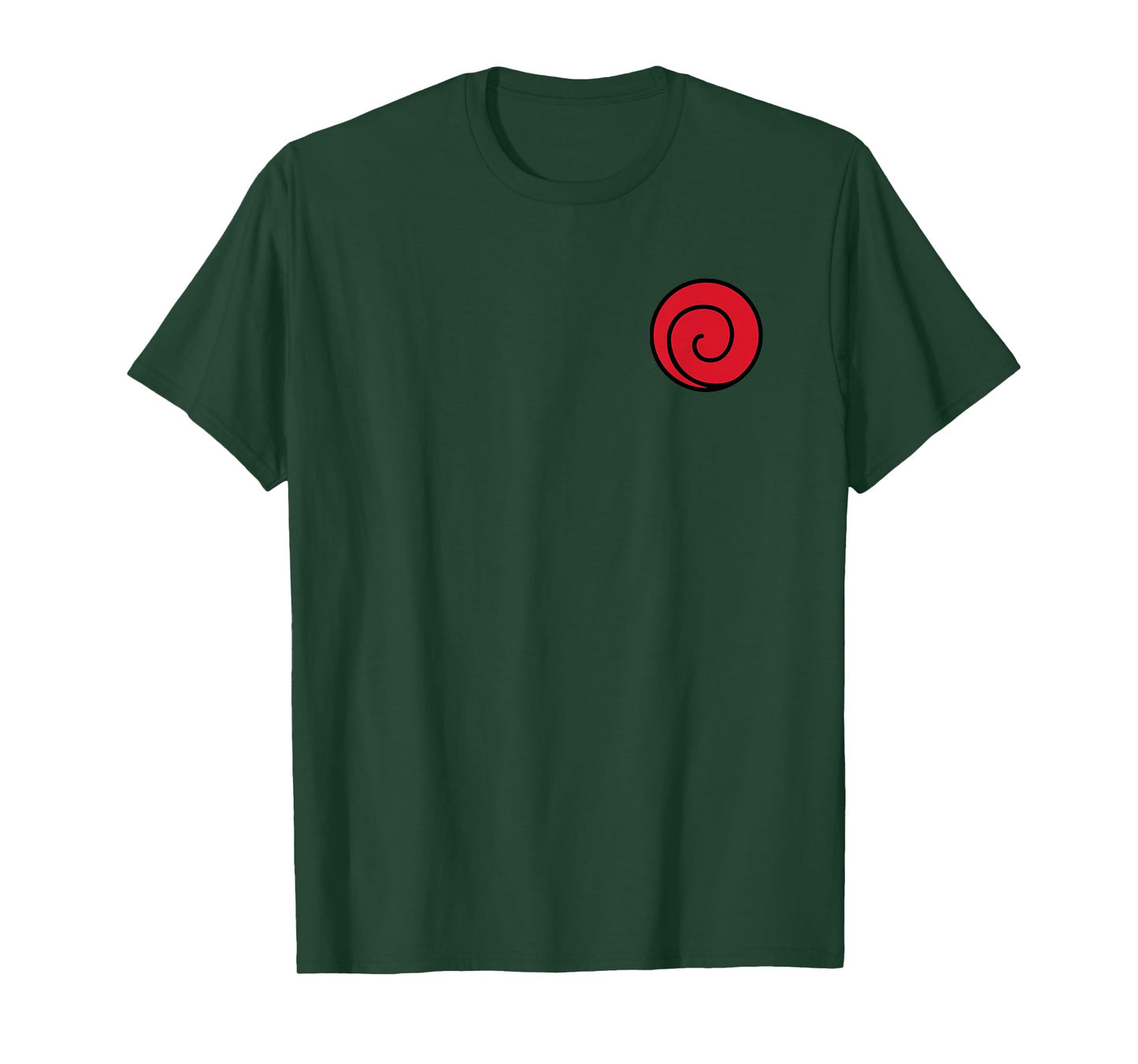 Naruto Shippuden Kakashi Cosplay Front and Back Anime T-Shirt