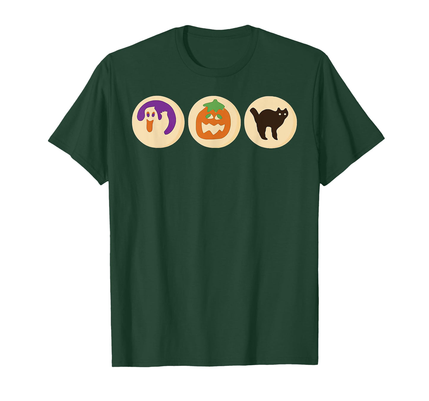 Halloween Spooky Season Cat Pumpkin Boo Ghost T-Shirt