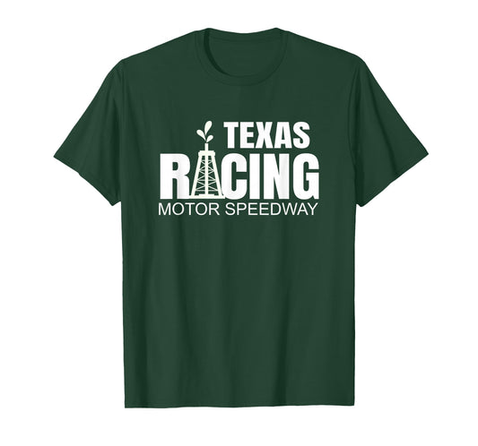 Texas Racing Gifts Texas Speedway Racetrack Car Racing T-Shirt