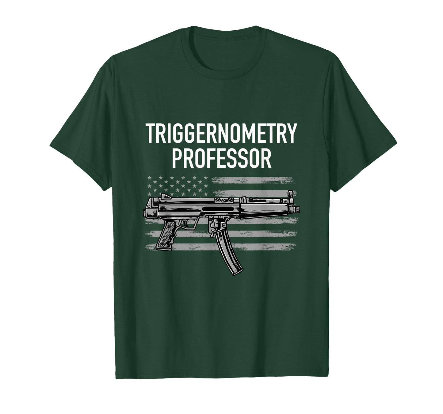 Triggernometry Professor Funny Guns Trigonometry Math Gift T-Shirt