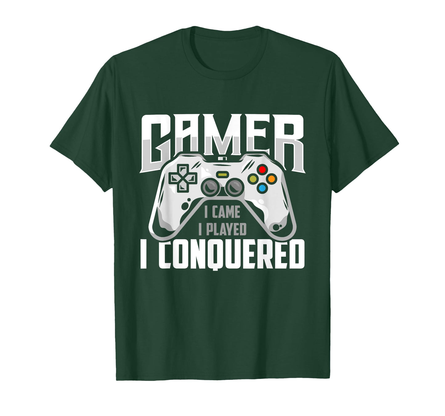 Gamer I Played I Conquered PC Apparel For Console Gaming T-Shirt