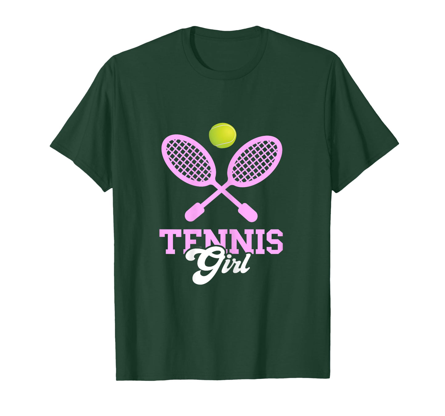 Tennis Girl Tennis Lover Tennis Racquet Tennis Player T-Shirt