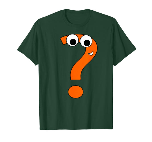 Funny Question Mark T-Shirt | Alphabet Speel T-Shirt