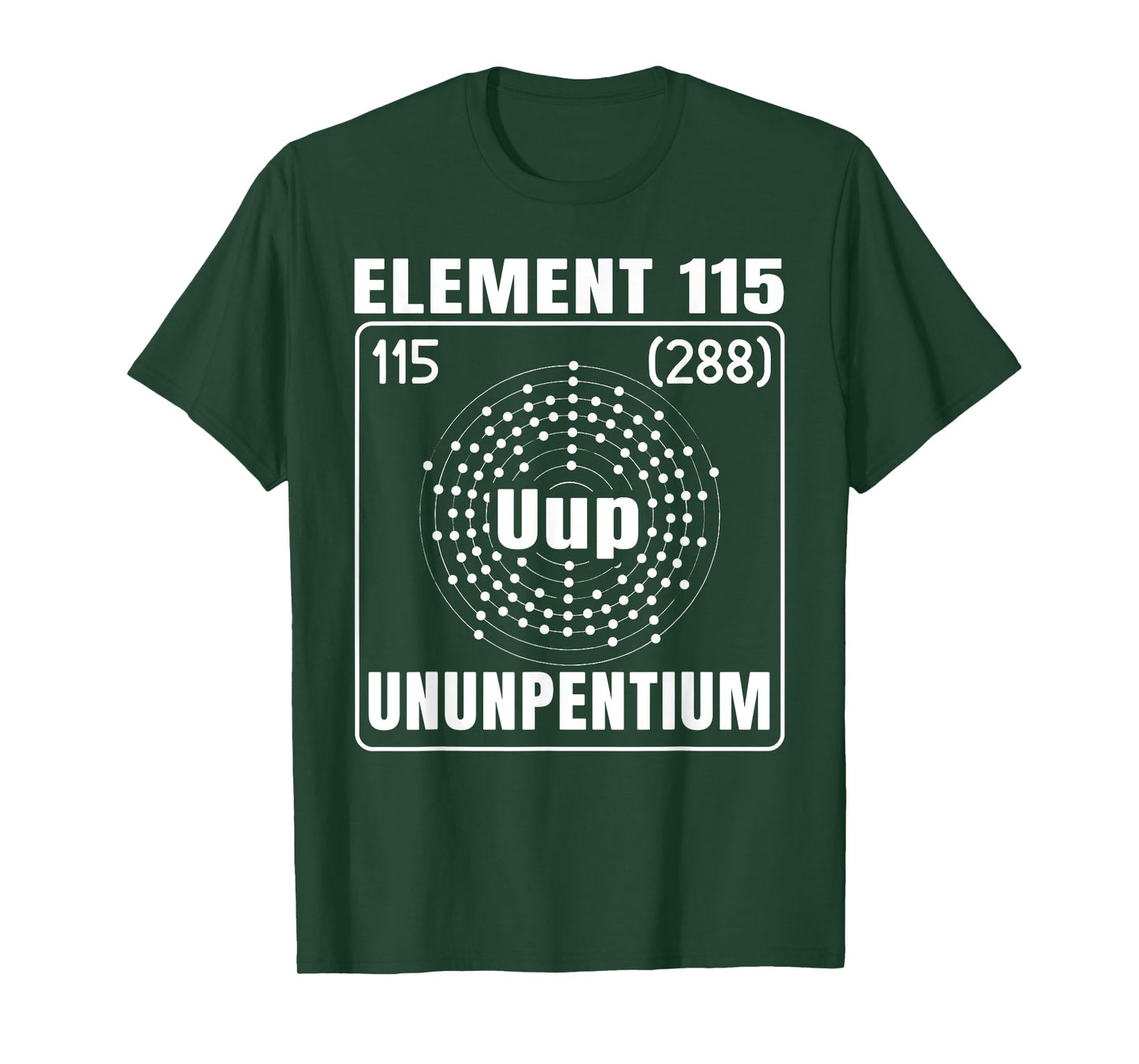 Element 115 Ununpentium UFO Abduction Extraterrestrial T-Shirt