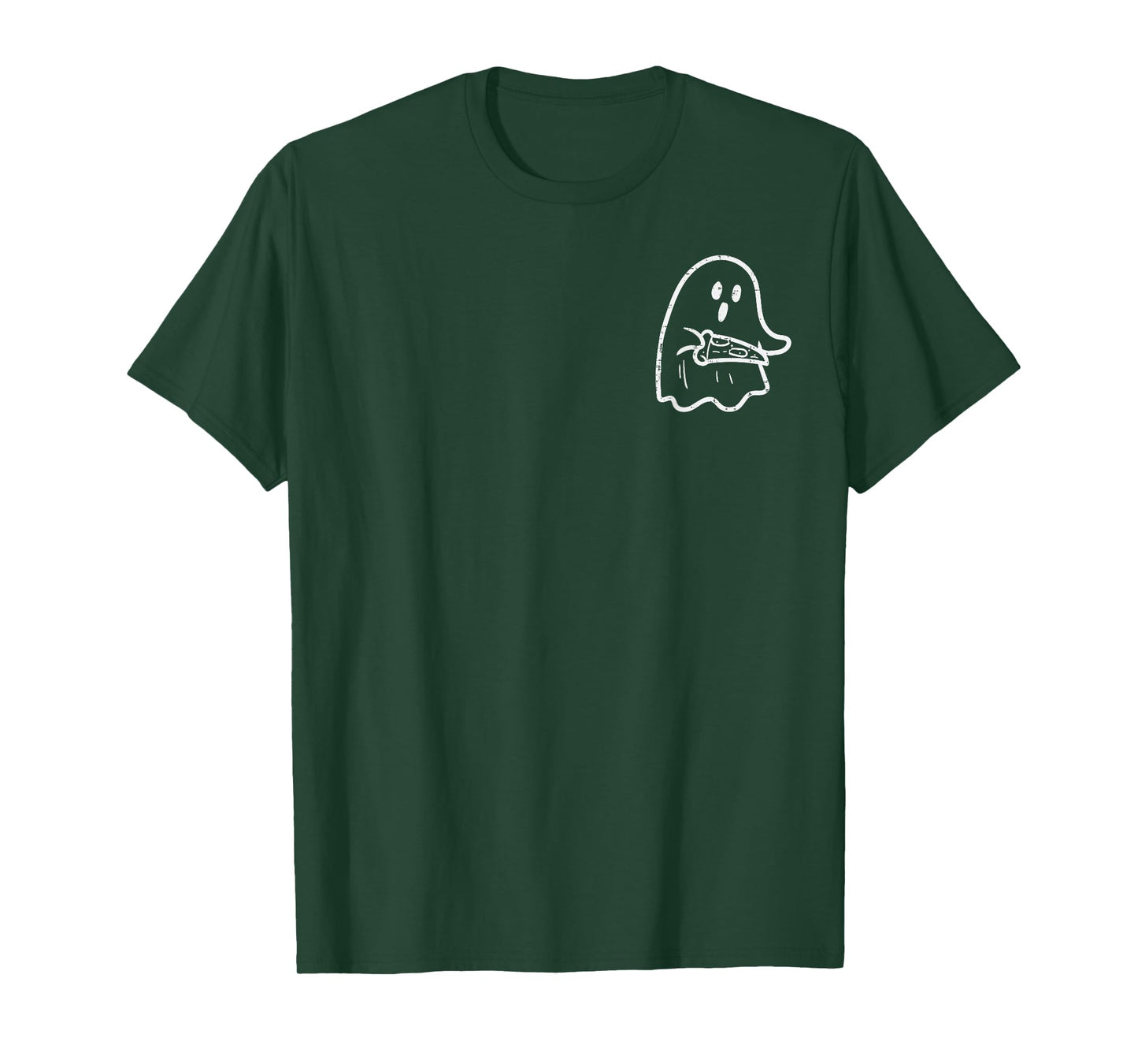 Ghost Pizza Pocket Halloween Costume Food Men Women Kids T-Shirt