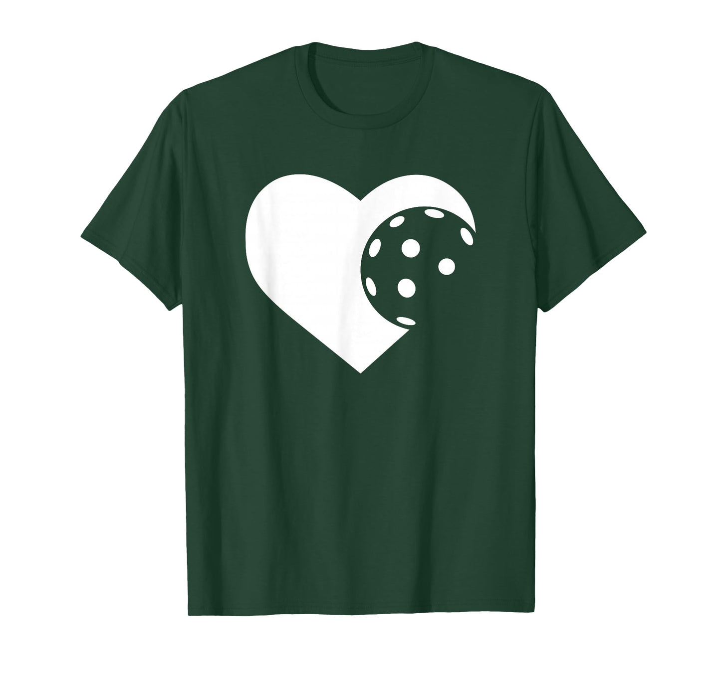 Pickleball Lover Heart T-Shirt