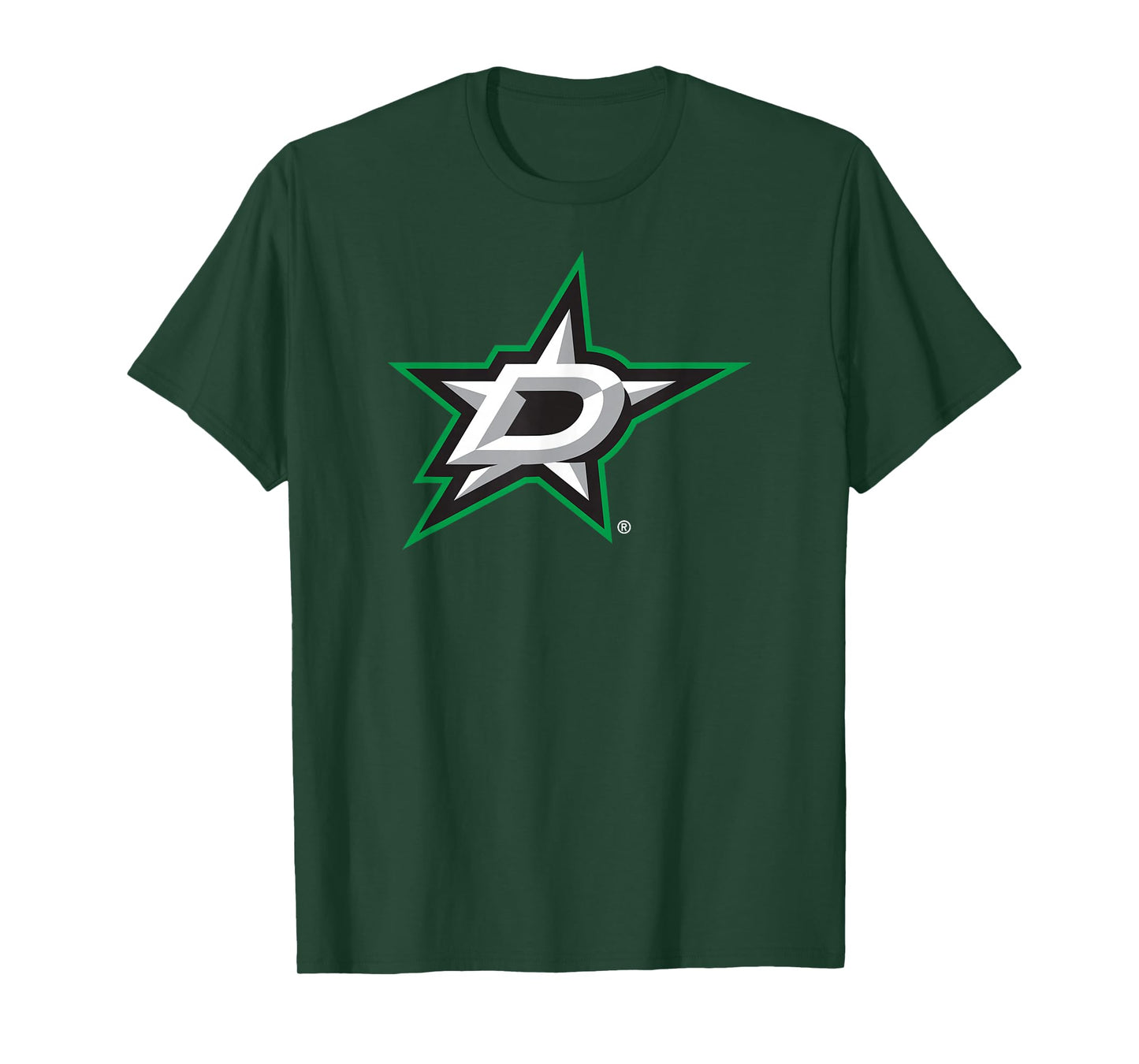 Dallas Stars Icon Black Officially Licensed T-Shirt