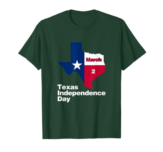Happy Texas Independence Day on March 2, 1836, Texas flag T-Shirt