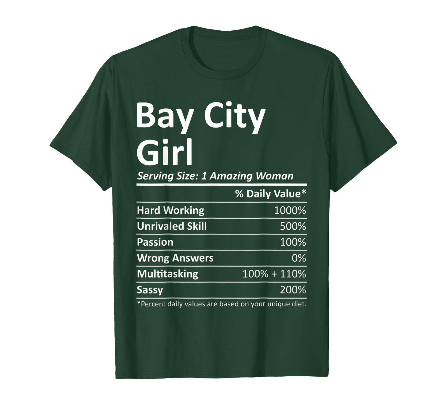 BAY CITY GIRL TX TEXAS Funny City Home Roots USA Gift T-Shirt