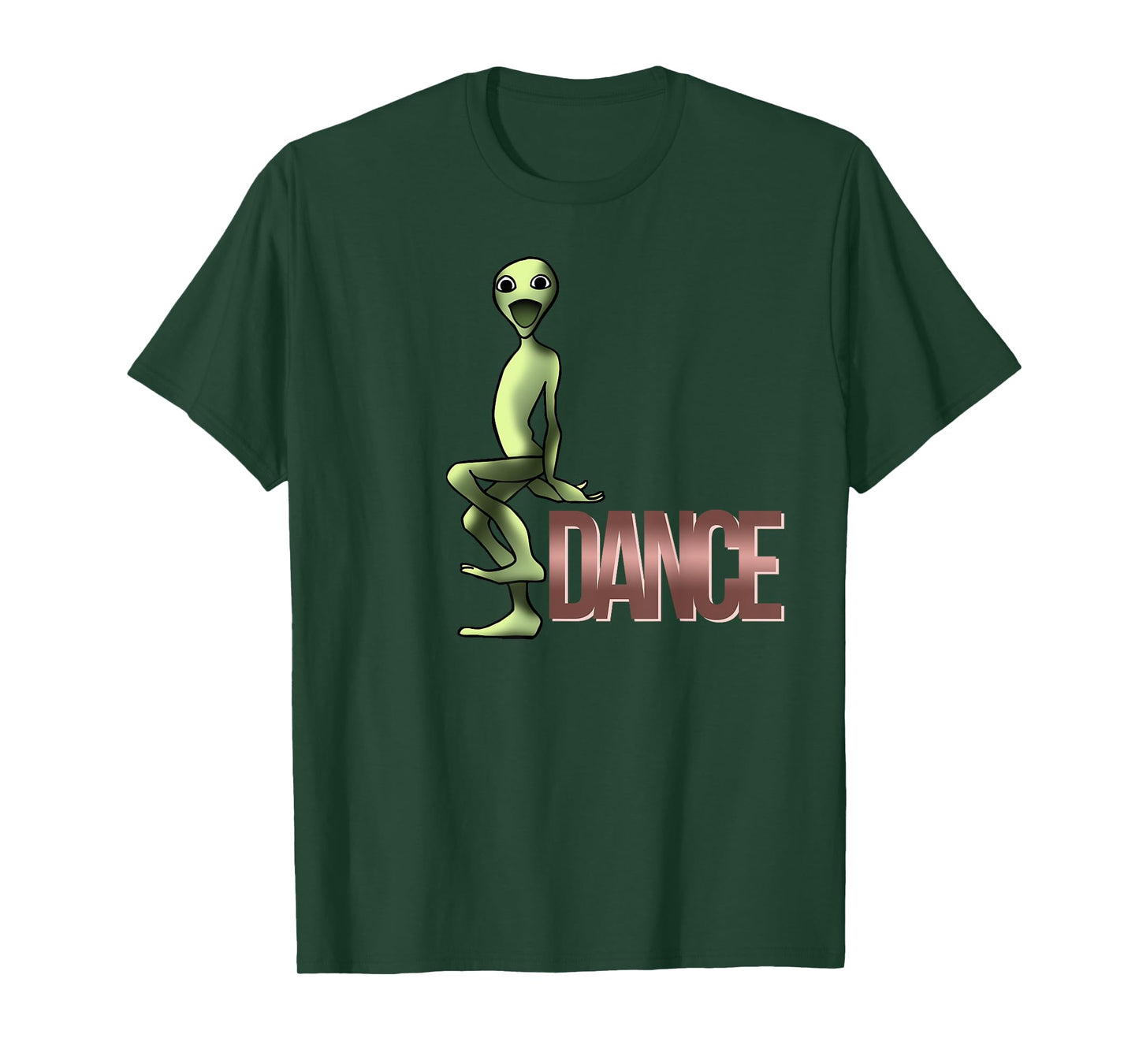 Funny Alien Dance Tee green Frog Shirt Gift Cosita Shirts