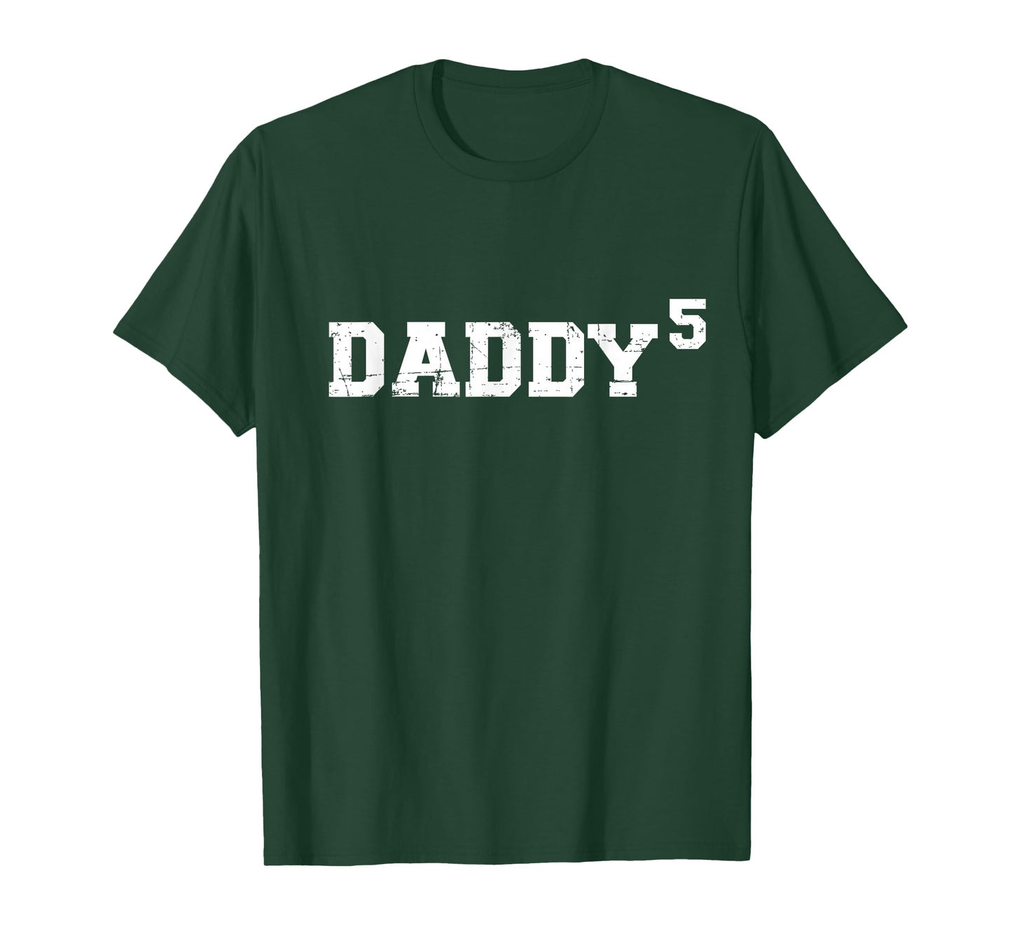 Fifth 5th time daddy dad of five kids father's day gift T-Shirt
