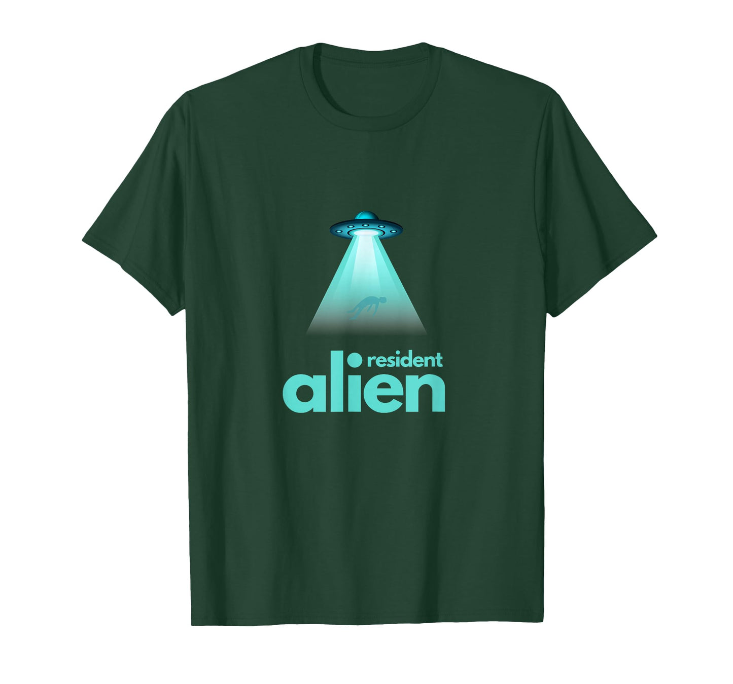 Alien UFO Earth Space Resident T-Shirt