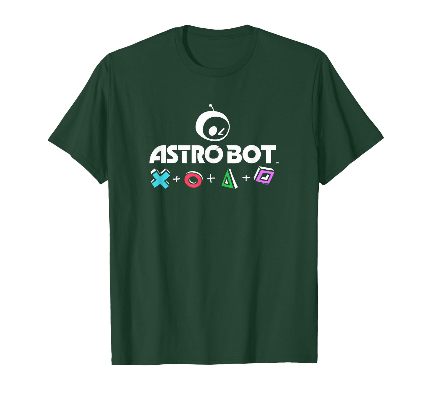 Astro Bot Rescue Mission PlayStation Symbols Video Game T-Shirt