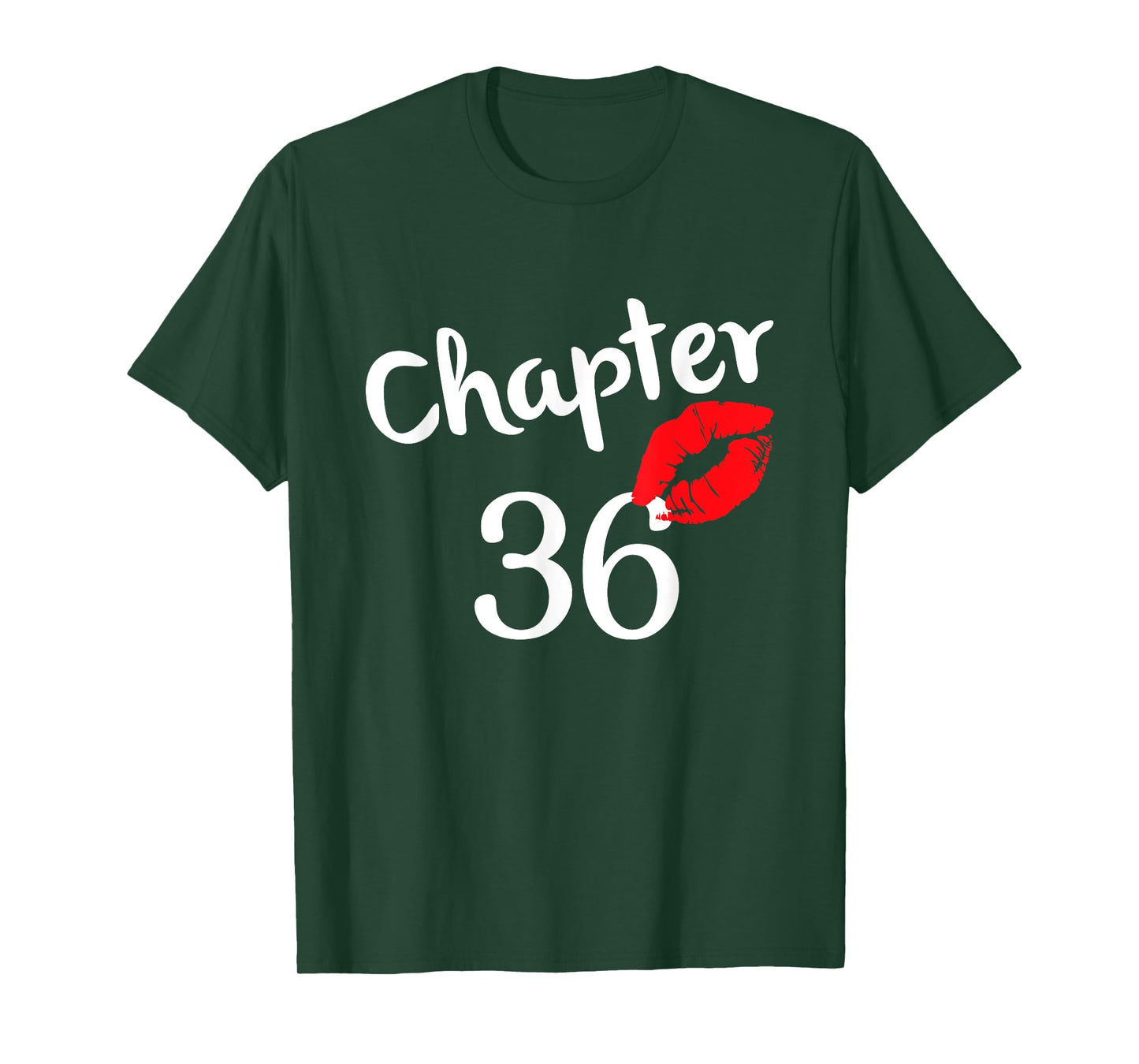 Chapter 36 years 36th Happy Birthday Lips Girls Born In 1985 T-Shirt