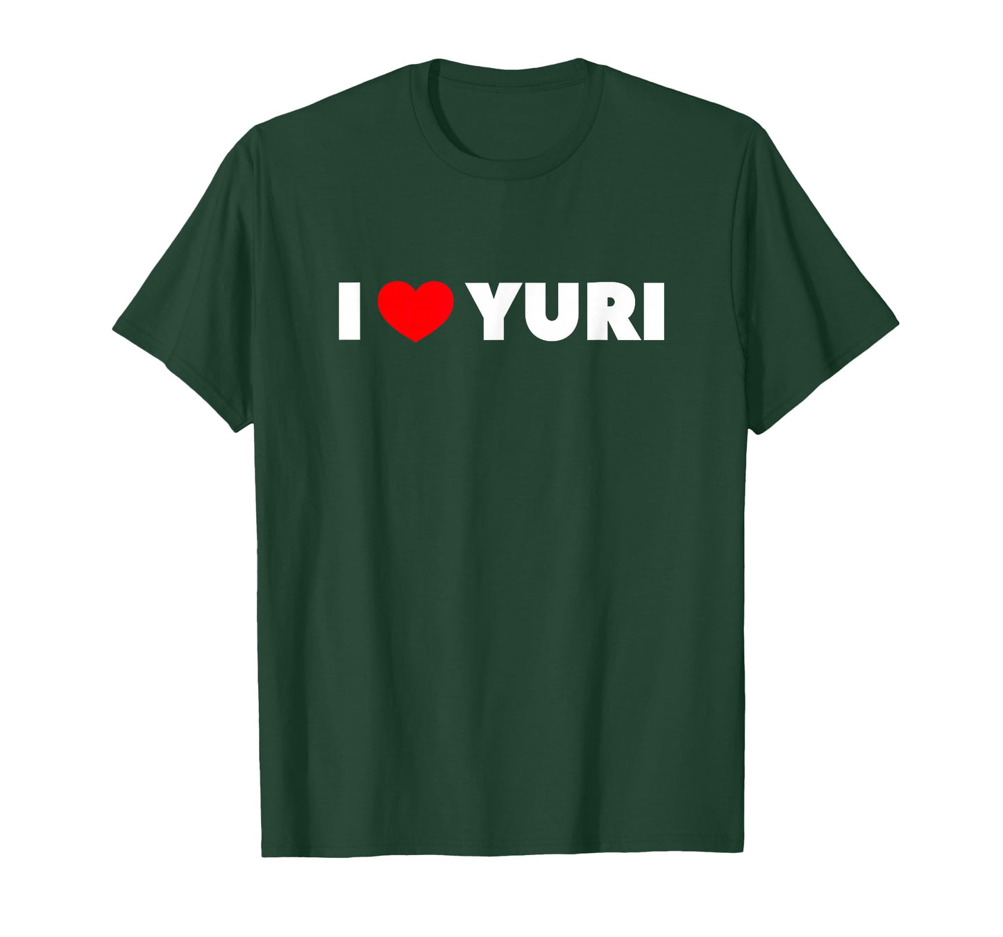 I Love (Heart) Yuri T-Shirt T-Shirt