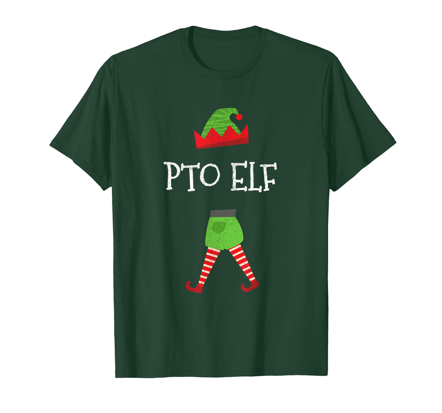 PTO School Elf Christmas Matching Family Group T-Shirt T-Shirt