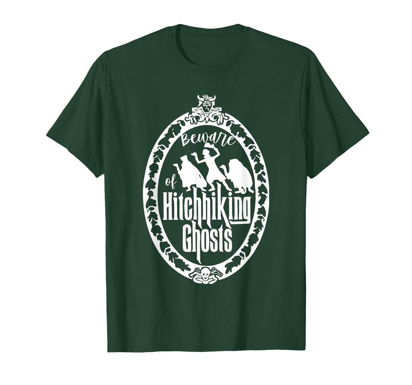 Beware Of Hitchhiking Ghost Halloween T-Shirt