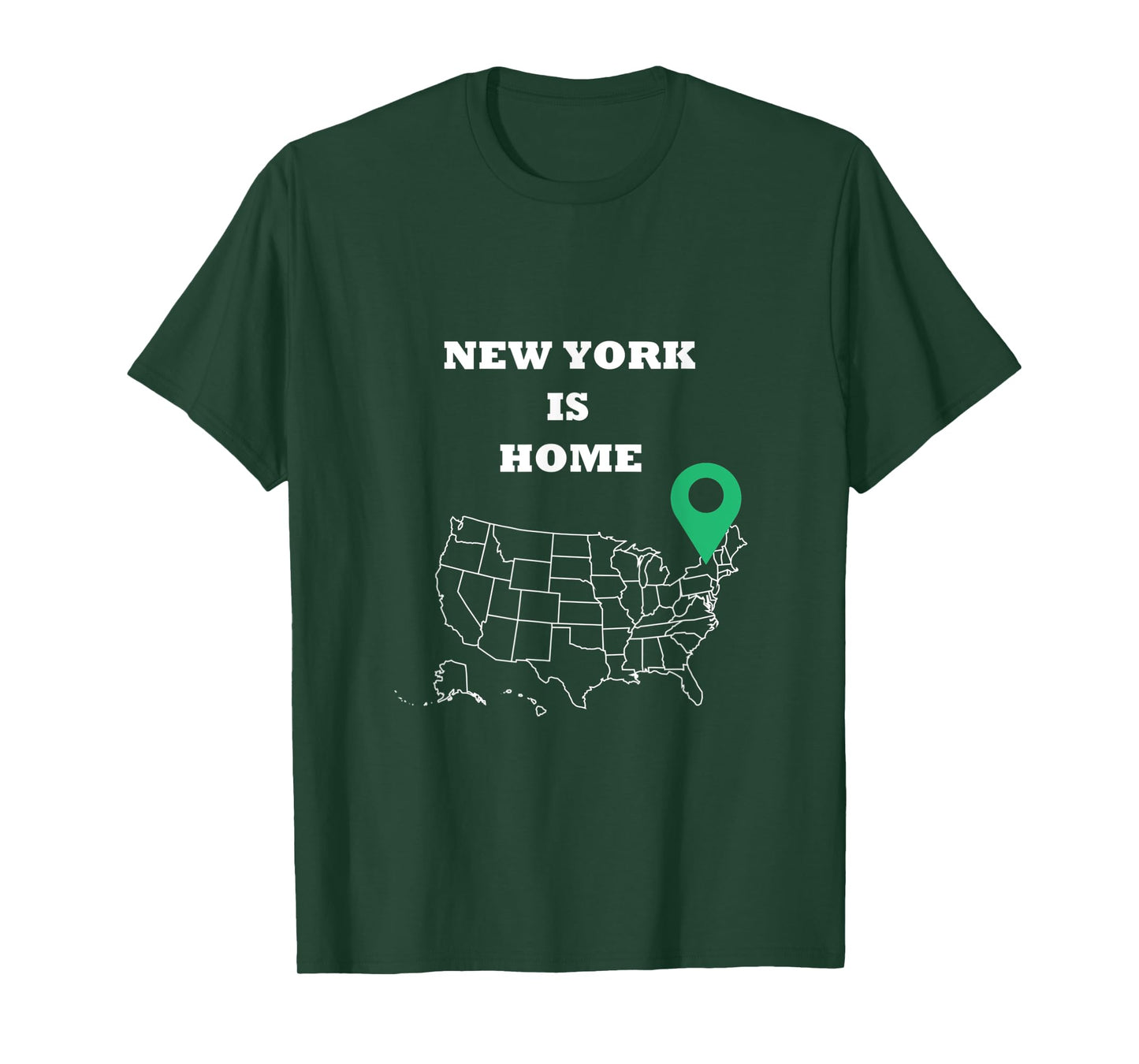 New York is Home Design T-Shirt