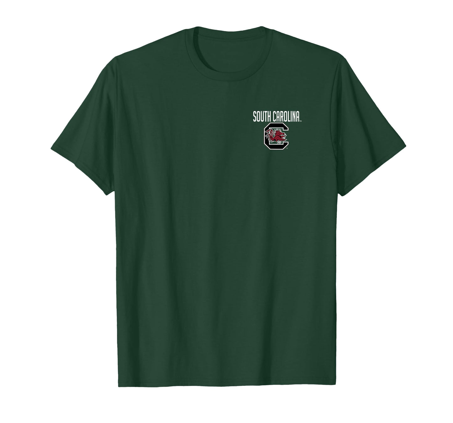 South Carolina Gamecocks Front/Back Classic Dark Heather T-Shirt