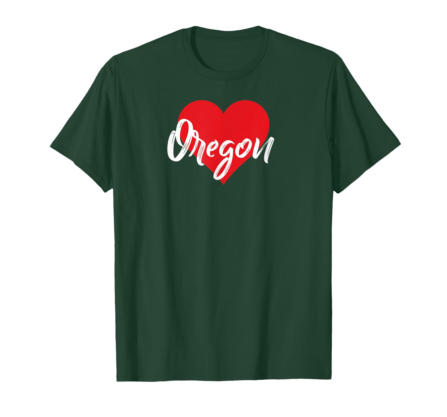 I love Oregon Tshirt For Women Oregonian Lover Gift Idea T-Shirt