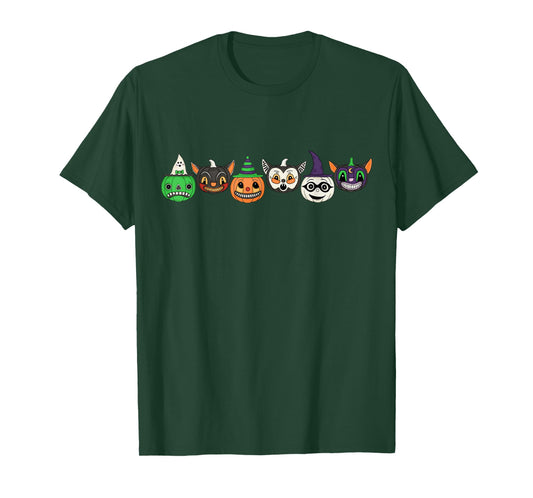 Painted Pumpkins Vintage Vibes T-Shirt