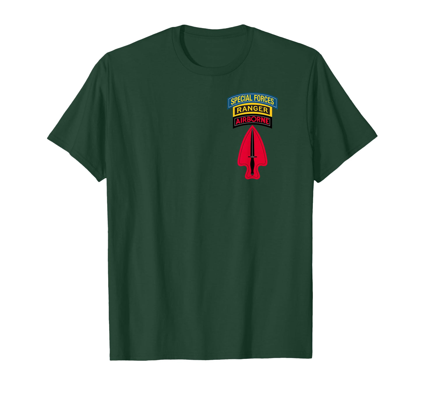 USASOC Shirt - Delta Force - Ranger SF Tab SFOD-D - Classic T-Shirt