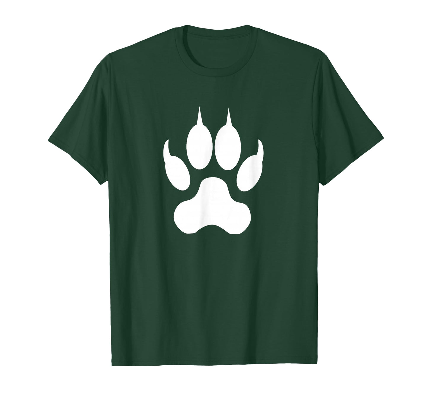 Wolf Paw Print t-shirt T-Shirt