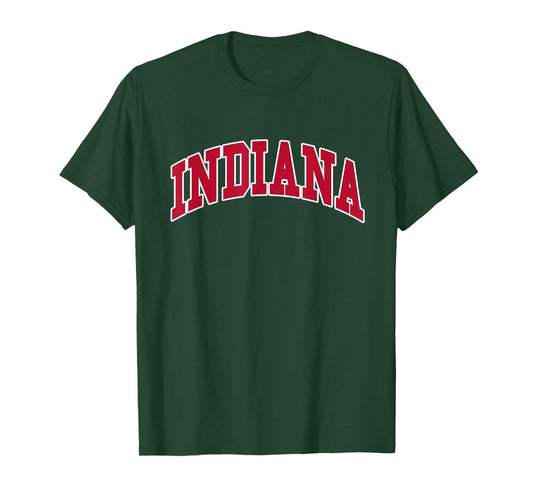 Indiana - Throwback Design T-Shirt