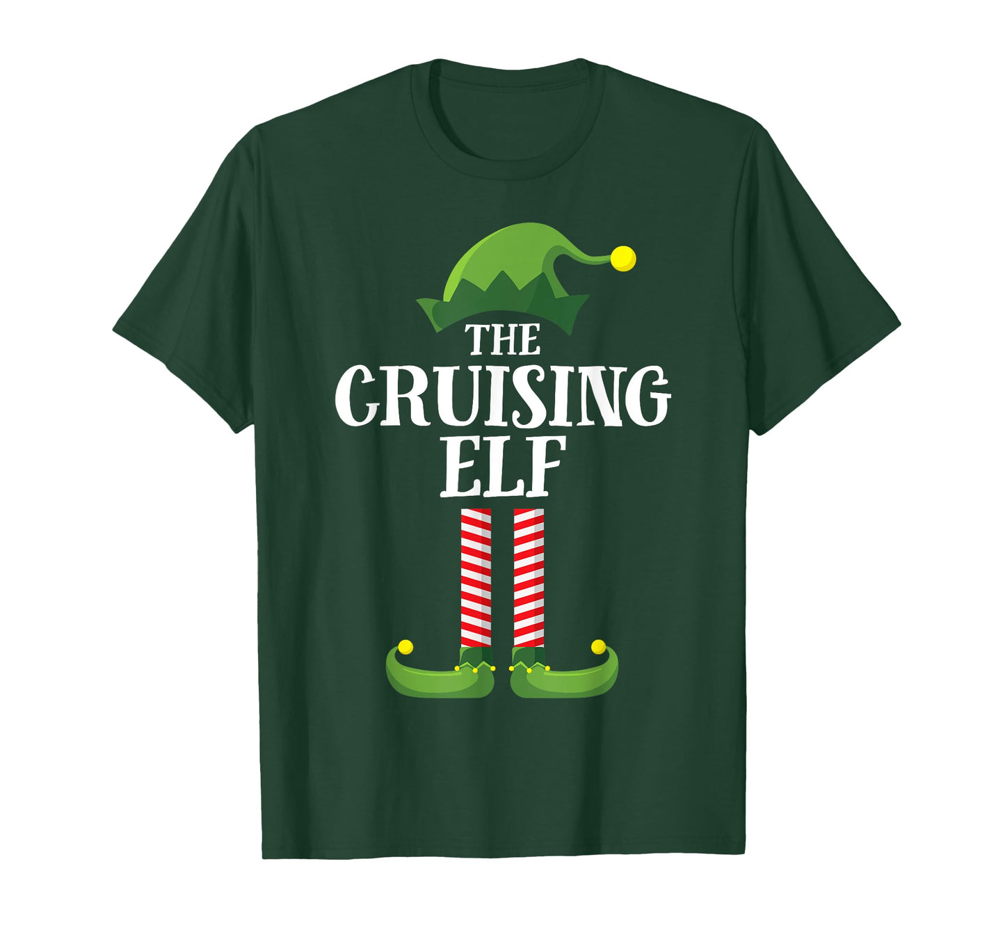 Cruising Elf Matching Family Cruise Christmas Funny Group T-Shirt