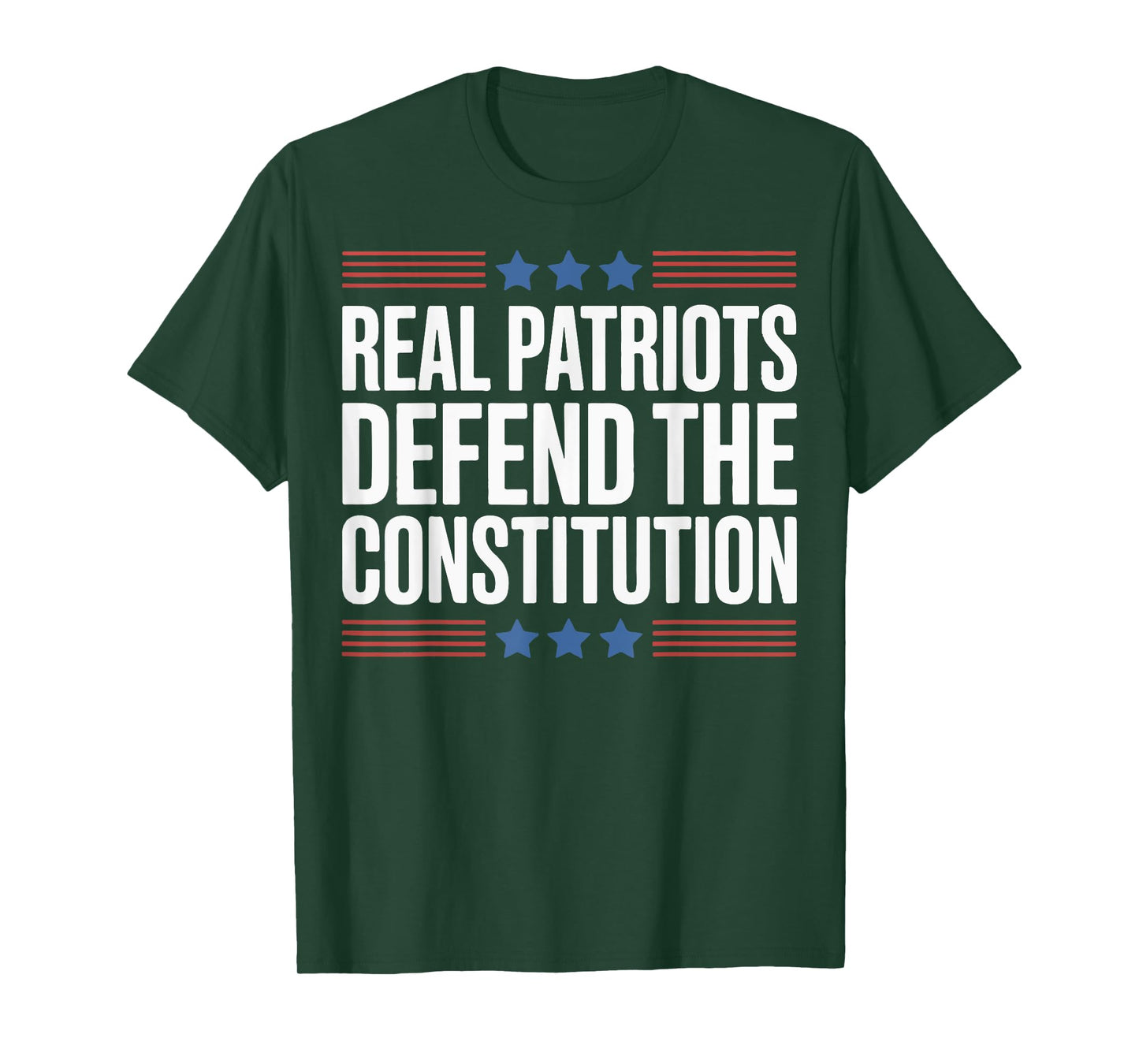 Real Patriots Defend The Constitution T-Shirt