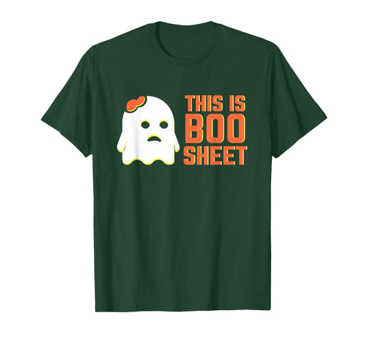 Funny Halloween Ghost This Is Boo Sheet T-Shirt